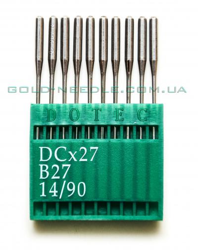 иглы для промышленных оверлоков DOTEC DC×27 14/90