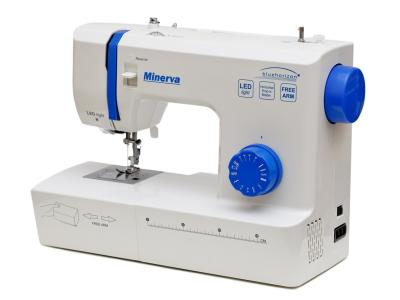 Minerva Bluehorizon электромеханическая бытовая швейная машина