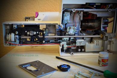 Ремонт вышивальных машин Janome Memory Craft 350E