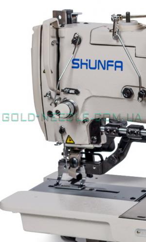Shunfa SF781D промышленный петельный полуавтомат челночного стежка