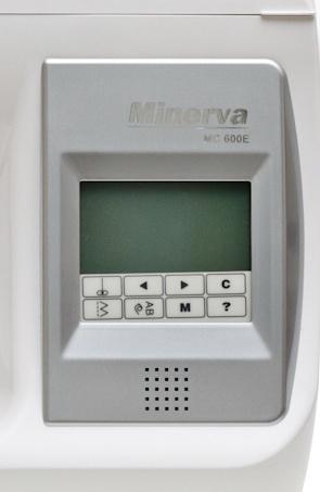 комп'ютеризована побутова швейна машина Minerva MC 600E