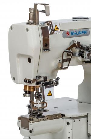 промышленная распошивальная машина c ультратонкой рукавной платформой SHUNFA SF224-1CB