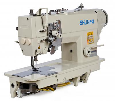 двухигольная беспасадочная швейная машина Shunfa SF 8451