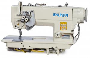двухигольная беспасадочная швейная машина Shunfa SF 8451