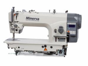Minerva M6160-JE4-H промышленная прямострочная беспосадочная швейная машинa